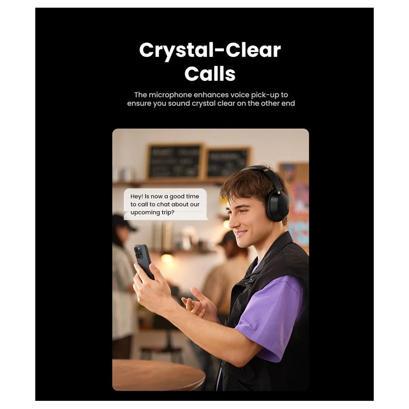 BLUETOOTH СЛУШАЛКИ,ANC,HP203 Max5c UGREEN