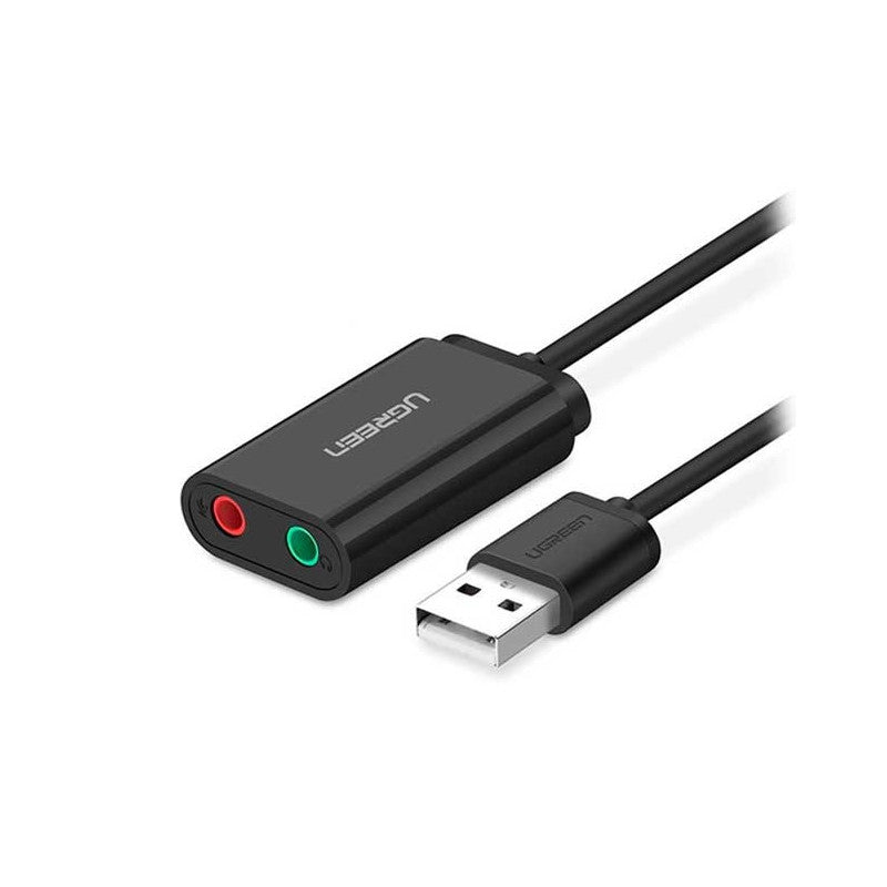 АДАПТЕР USB2.0 3.5mm UGREEN