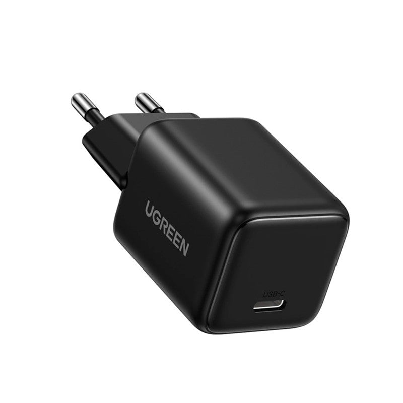 УНИВЕРСАЛНО ЗАРЯДНО X512 1xUSB-C GaN 20W mini UGREEN - ЧЕРЕН