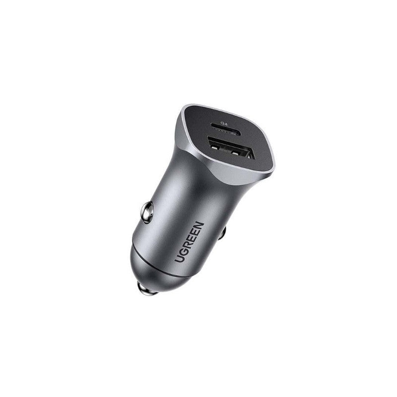 ЗАРЯДНО ЗА КОЛА 1xUSB-C+1xUSB A,30W,PD,QC С UGREEN