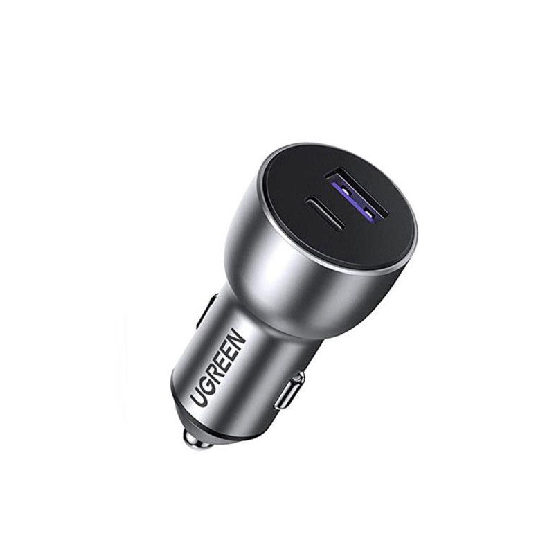 ЗАРЯДНО ЗА КОЛА 2xUSB-C+1xUSB A, 69W, UGREEN - СИВ