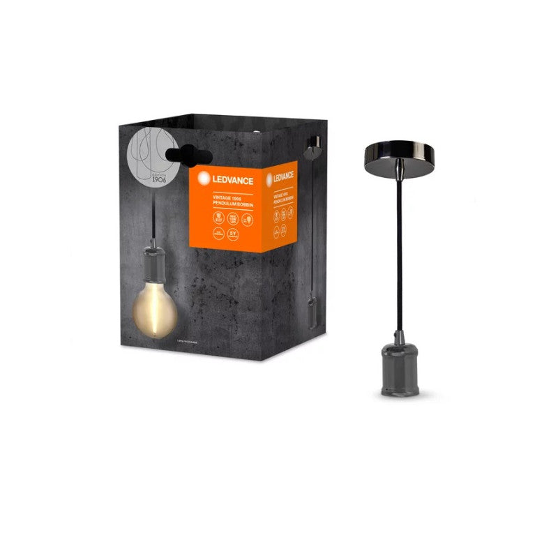 LED ЛАМПА VINTAGE 1906 PENDULUM BOBBIN GUN METAL LEDVANCE