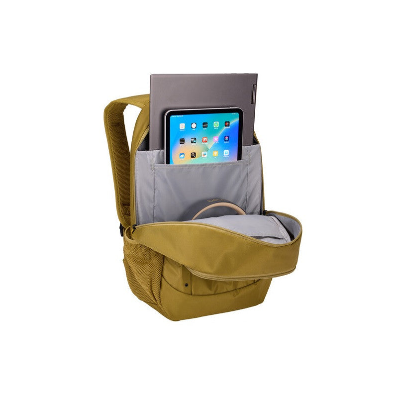 РАНИЦА ЗА ДО 15,6 ИНЧОВ ЛАПТОП WMBP215 RECYCLED CASE LOGIC - МЪГЛИВО ЗЛАТО