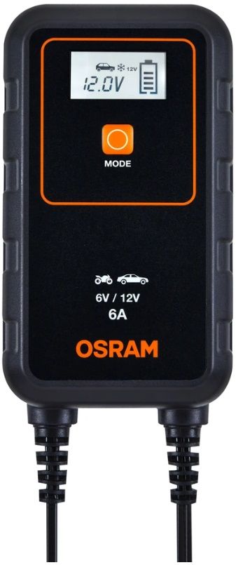 Зарядно за акумулатор Osram - BATTERYcharge, OEBCS906, 6/12V, 3/6A