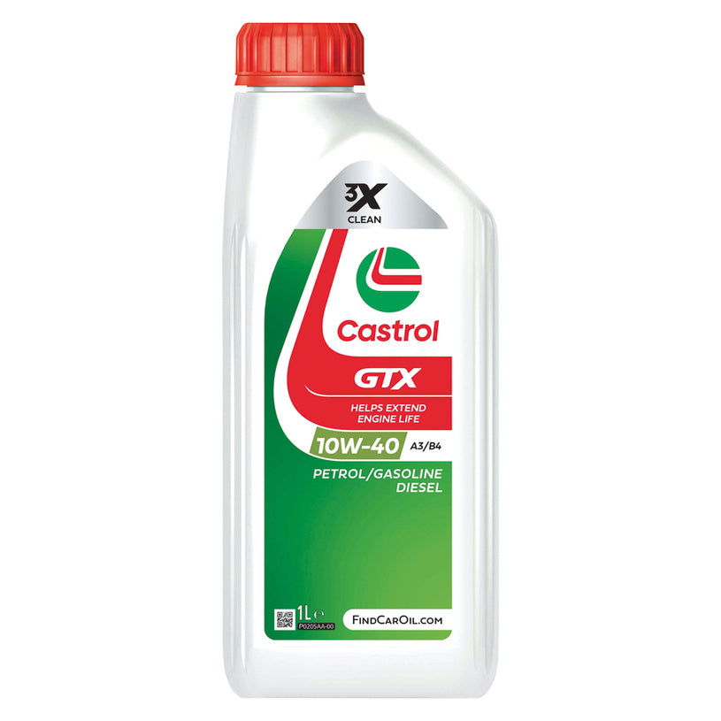 Моторно масло CASTROL GTX ULTRACLEAN 10W40 1L