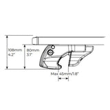 Напречни греди MENABO Fender Black XL 1467 Черни