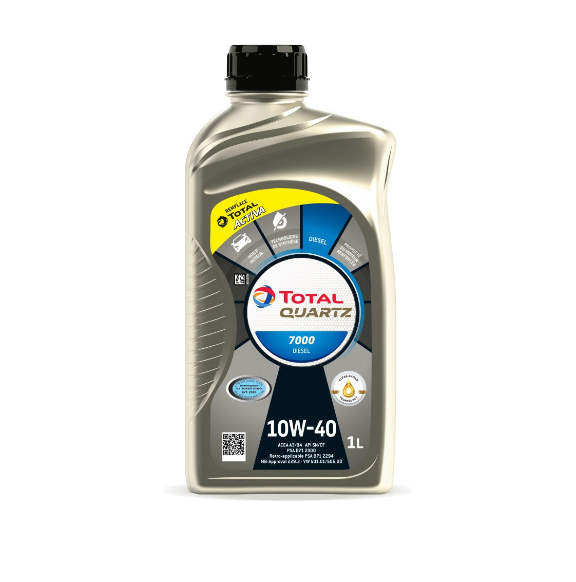 Масло TOTAL 7000 D 10W40 1L