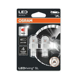 АВТОМОБИЛНА LED ЛАМПА ЧЕРВЕН 921DWP-02B2W W16W 6000K 12V W2.1X9.5D OSRAM