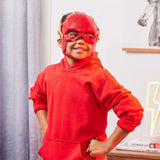 Официално лицензирана детска маска на Батман Zynora DC Superhero – Регулируема карнавална маска с еластична лента за ролеви игри, Хелоуин и косплей (4+ години)