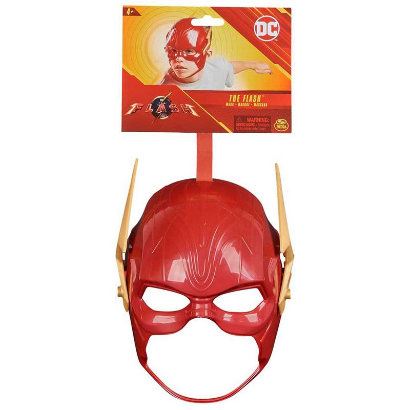 Официално лицензирана детска маска на Батман Zynora DC Superhero – Регулируема карнавална маска с еластична лента за ролеви игри, Хелоуин и косплей (4+ години)