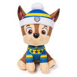 Музикално празнично плюшено кученце Пес Патрул PAW Patrol – Пееща мека играчка с коледни песнички и празнично облекло (20 см)