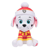 Музикално празнично плюшено кученце Пес Патрул PAW Patrol – Пееща мека играчка с коледни песнички и празнично облекло (20 см)