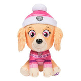 Музикално празнично плюшено кученце Пес Патрул PAW Patrol – Пееща мека играчка с коледни песнички и празнично облекло (20 см)