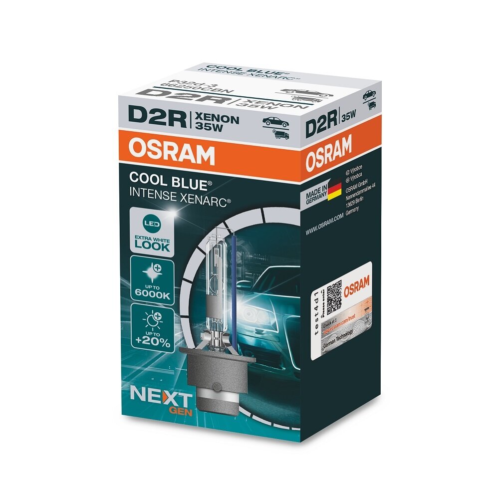 Ксенонови крушки OSRAM D2R Xenarc Cool Blue Intense NEXT GENERATION 35W P32D-3,1Бр.