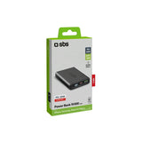 POWER BANK(ВЪНШНА БАТЕРИЯ)10000mAh,1xUSB C,1xUSB A,PD 20W,LCD SBS