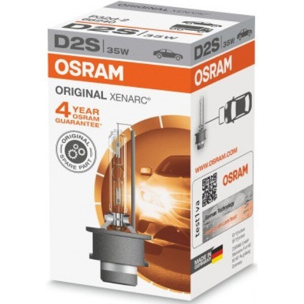 Ксенонова крушка Osram D2S Xenarc Original 85V, 35W, P32d-2 1бр.