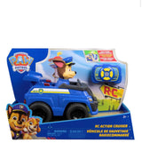 Кола с дистанционно Paw Patrol Chase RC Action Cruiser – Радиоуправляема полицейска патрулка с LED светлини и движеща се фигурка на Чейс, 25 см (3 години +)