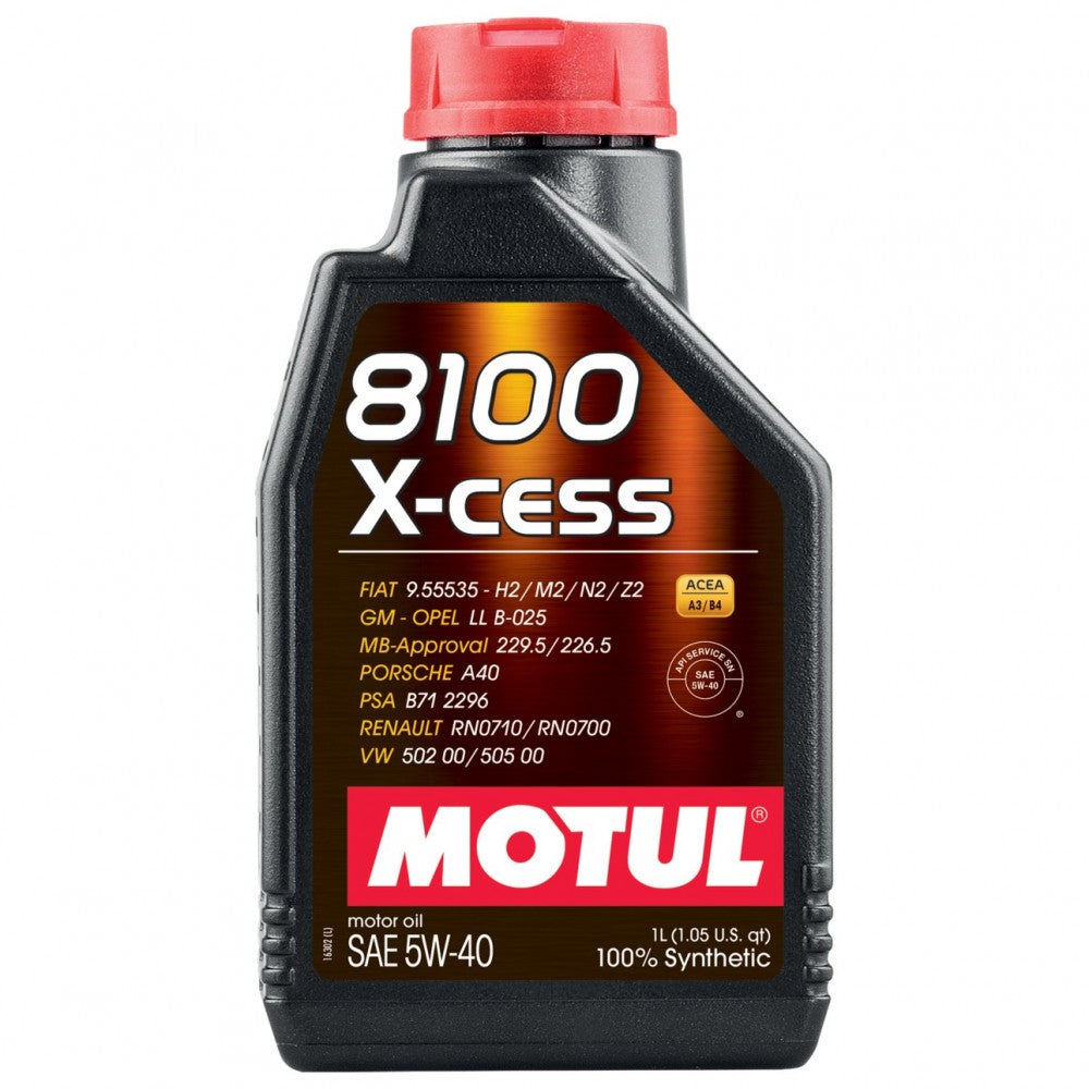Масло MOTUL 8100 X-CESS 5W40 1L