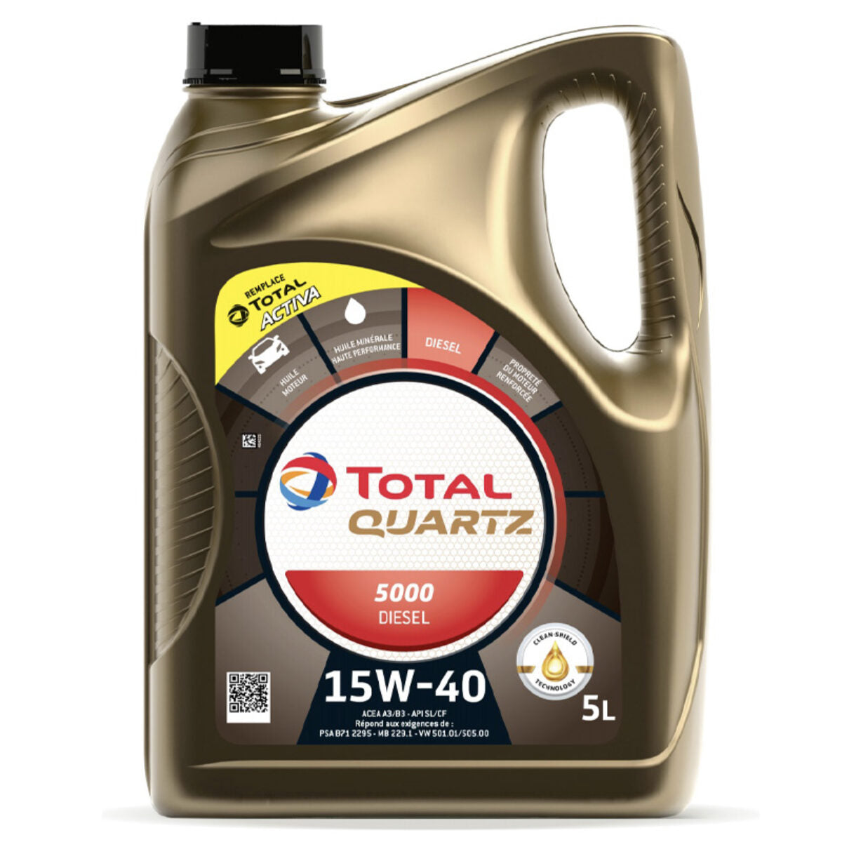 Моторно масло TOTAL 5000 D 15W40 5L