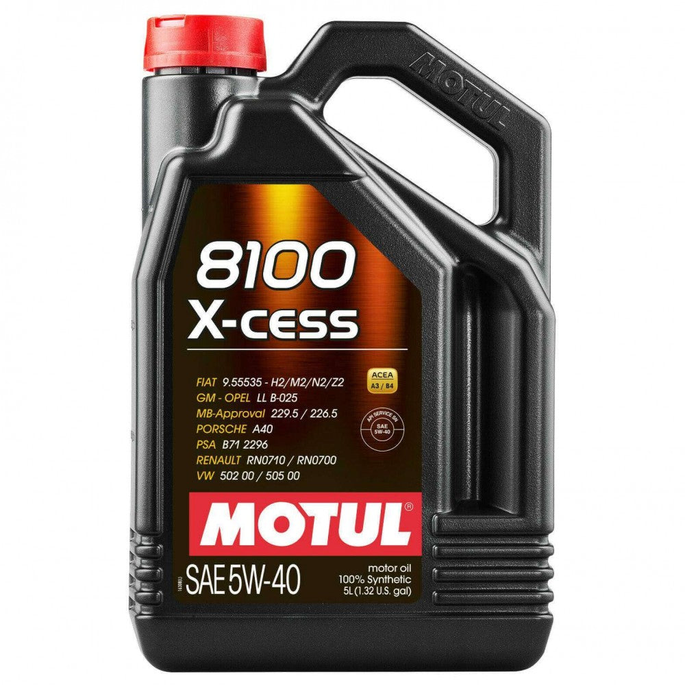 Масло MOTUL 8100 X-CESS 5W40 5L