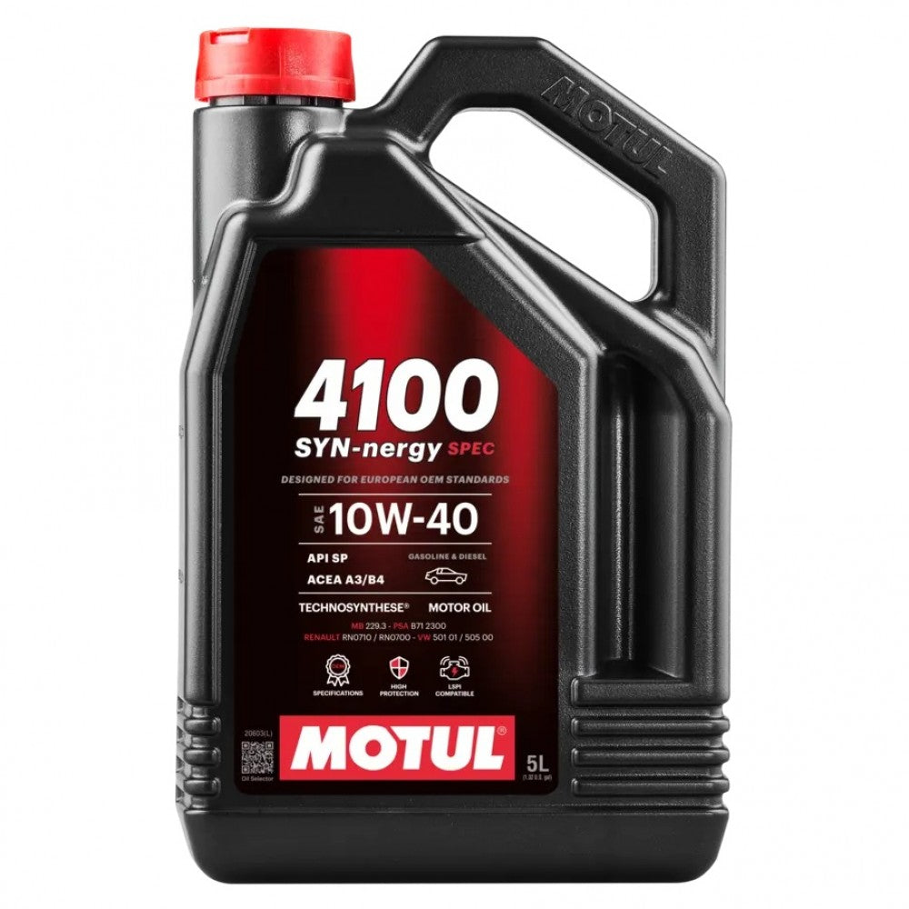 Масло MOTUL 4100 SYNER.SPEC 10W40 5L