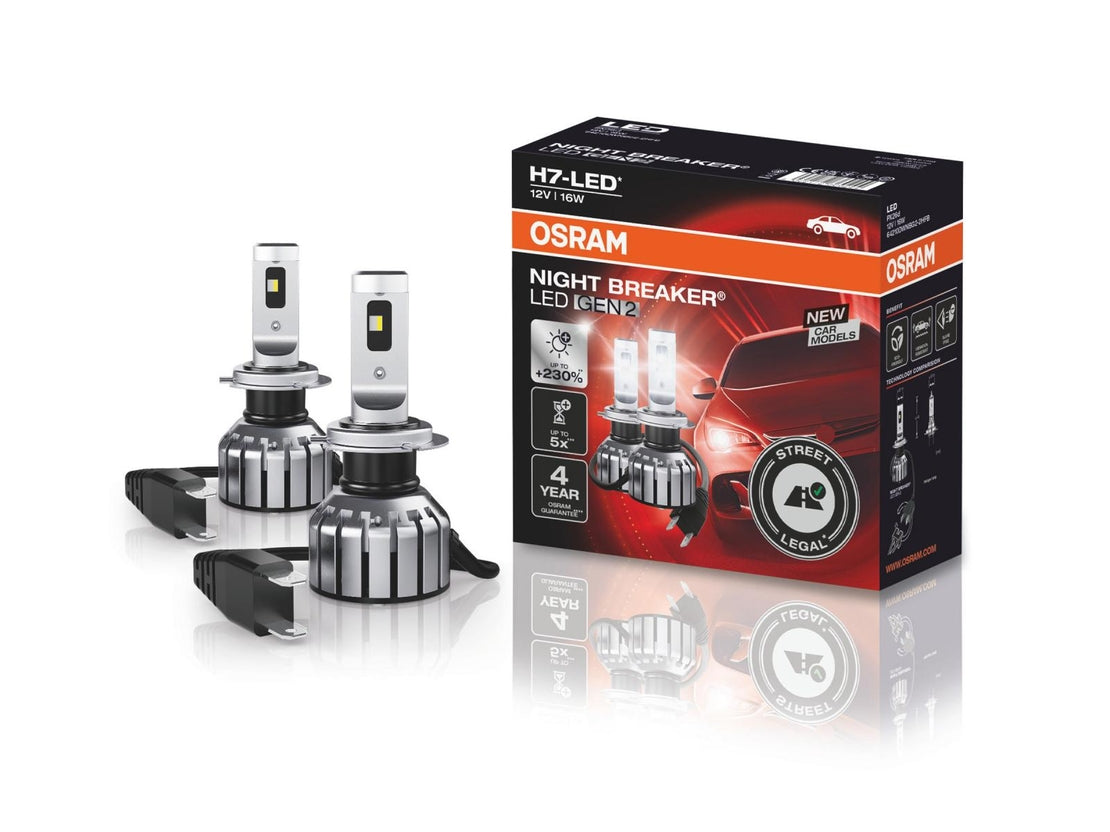 LED Osram H7/H18 LEDriving 2 GEN NIGHT BREAKER LED 16W 12V