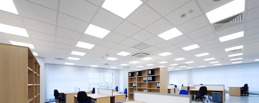 ПАКЕТ 5бр ТАВАННО ОСВЕТИТЕЛНО ТЯЛО ECO PANEL 600/40W/6500 VS5 LEDVANCE - БЯЛ