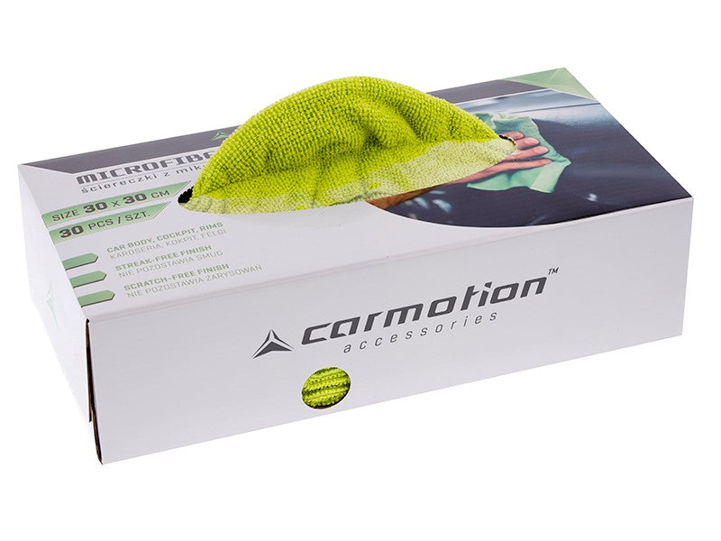 Микрофибърни кърпи 30 бр. CARMOTION