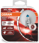 Халогенни крушки OSRAM NIGHT BREAKER LASER +150% H1 2 бр.