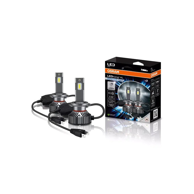OSRAM LEDriving HL INTENSE NXT: 400% По-Ярки Офроуд H7 LED Крушки (12V) с 5 Години Гаранция