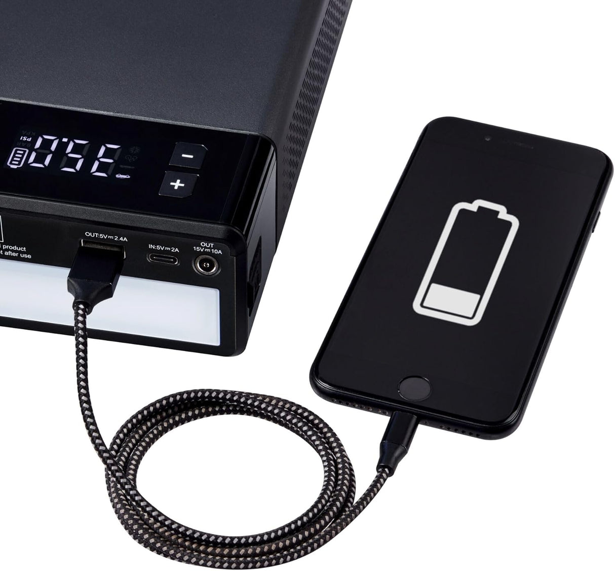 СТАРТЕР С ПОМПА И ФЕНЕР 5IN1 OJS020TI BATTERY START+INFLATE 1000TI OSRAM