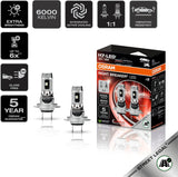 LED Крушки Osram NIGHT BREAKER LED SPEED H7 64210DWNBSP LEGAL LED 16W 12V PX26D BOX2