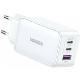 ЗАРЯДНО 220V 2xUSB-C,1xUSBA,GaN,65W,Б CD224 UGREEN