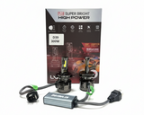 LED крушки H4 D39 PRO : 30000LM 300W DC 9-36V IP68 КОМПЛЕКТ 2Бр.