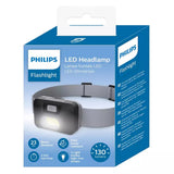 Челник LED Philips SFL1000H/10, LED Spot + COB, 130 lm, 3 режима, 23 м, IPX4, Включени батерии 3xAAA