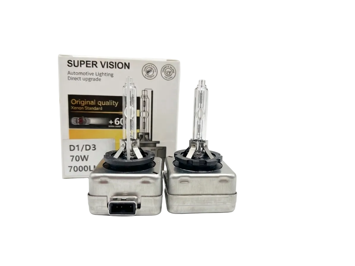 Ксенонови крушки Super Vision +60% Light – D1S, 6000K (Комплект 2 бр.)