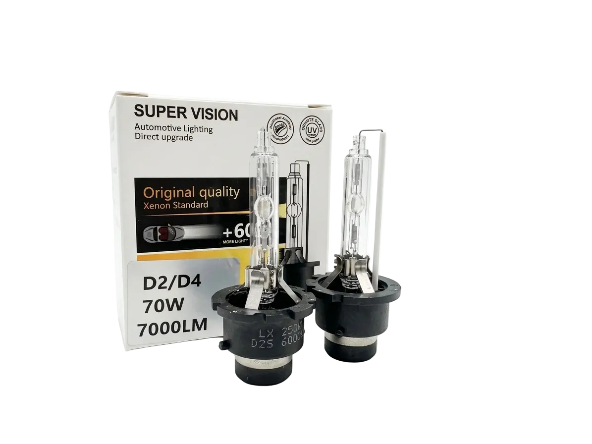 Ксенонови крушки Super Vision +60% Light – D2S,6000K (Комплект 2 бр.)