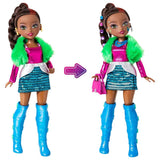 Модна кукла Raya Toys GLO-UP Girls (All Out Kenzie) – Творчески салон с магически грим, кристали и над 15 аксесоара