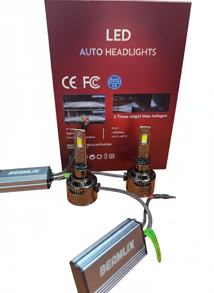 Комплект LED Крушки H1 X38 Pro 300W 13000LM 6000K 2Бр.BEAMLIX