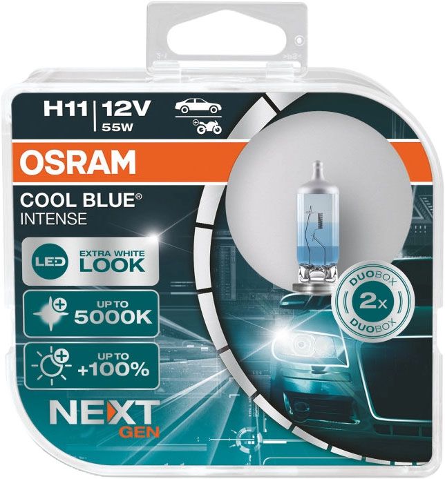 Авто крушки халогенни Osram - H11 Cool Blue Intense next gen