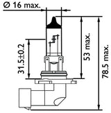 Авто крушки халогенни Osram - HB4 COOL BLUE INTENSE (NEXT GEN) 2бр