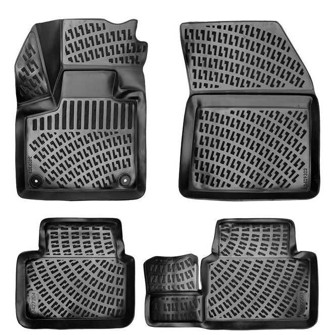 3D ГУМЕНИ СТЕЛКИ RIZLINE (ЛЕГЕН) ЗА PEUGEOT 5008 (СЛЕД 2017 Г.)