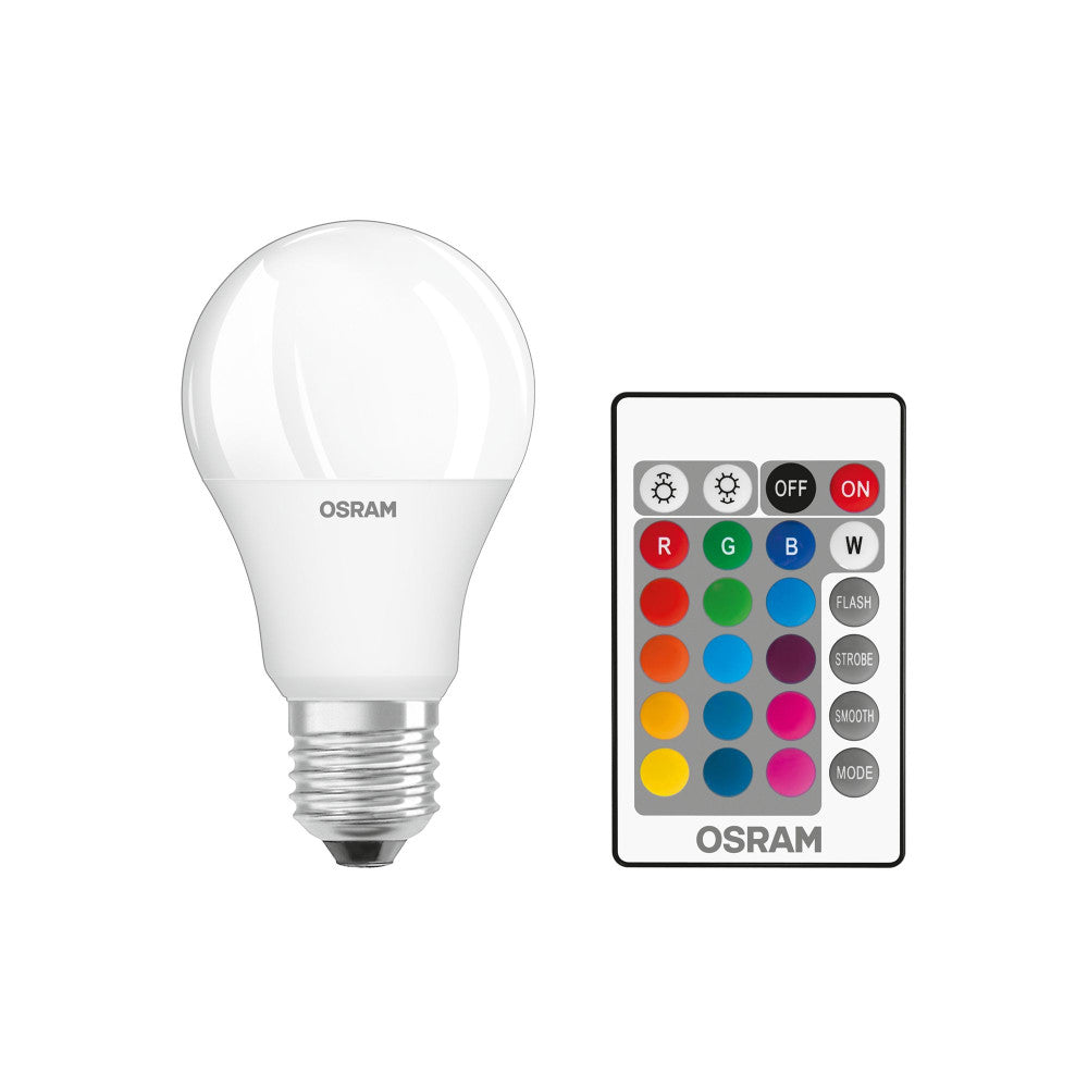 LED ЛАМПА RGB CLA60REM 9W/827 230V E27 6XBL LEDVANCE