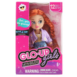 Мини колекционерска кукла GLO-UP Girls (Let’s Glo!) – Модна серия, 12 см