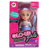 Мини колекционерска кукла GLO-UP Girls (Let’s Glo!) – Модна серия, 12 см