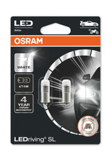 АВТОМОБИЛНА LED ЛАМПА 3893DWP-02B T4W 6000K 1W 12V BA9S OSRAM