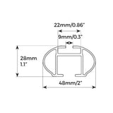 Напречни греди MENABO Tiger Black XL 860