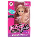 Мини колекционерска кукла GLO-UP Girls (Let’s Glo!) – Модна серия, 12 см