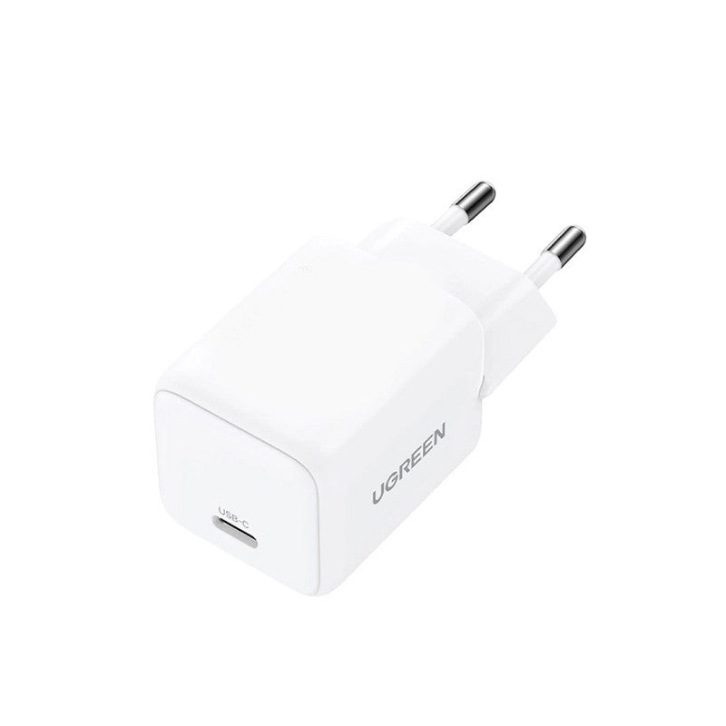 УНИВЕРСАЛНО ЗАРЯДНО УСТРОЙСТВО X513 220V 1xUSB-C GaN 30W mini UGREEN - БЯЛ
