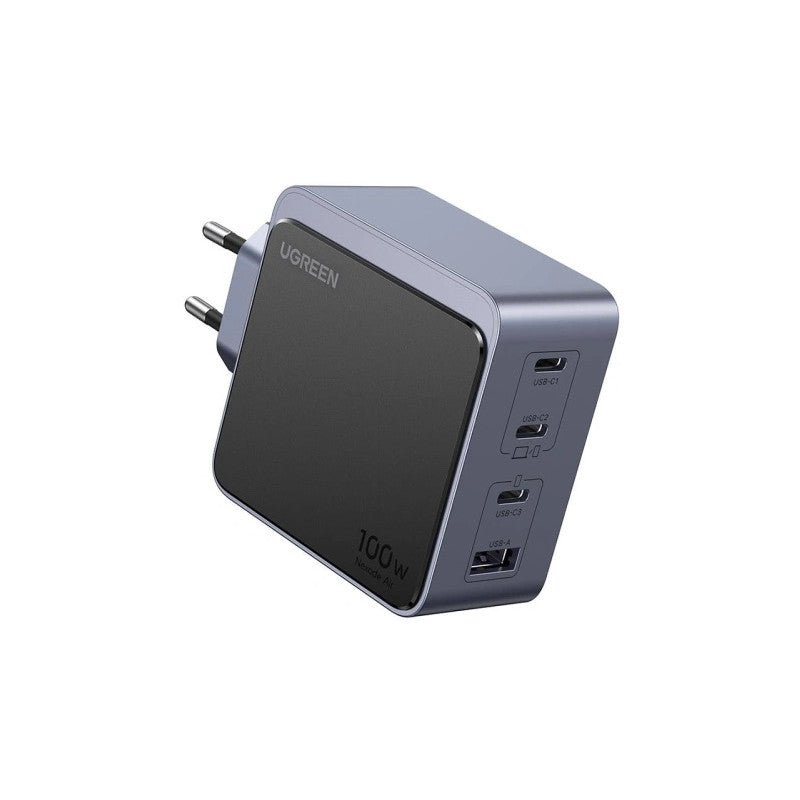 ЗАРЯДНО 220V 3xUSB-C,1xUSB A,GaN,100W, X565 UGREEN